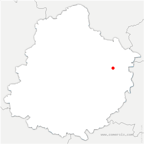 carte de localisation de Bubertré