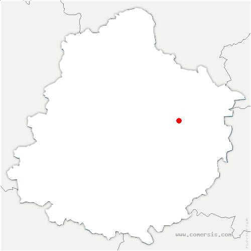 carte de localisation de Champeaux-sur-Sarthe