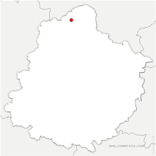 carte de localisation de Champfleur