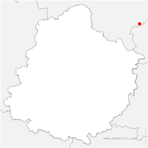 carte de localisation de Champfrémont
