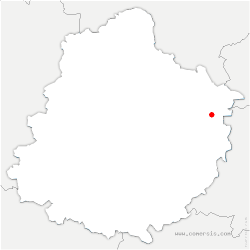 carte de localisation de Champrond