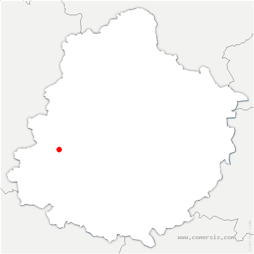 carte de localisation de Chantenay-Villedieu