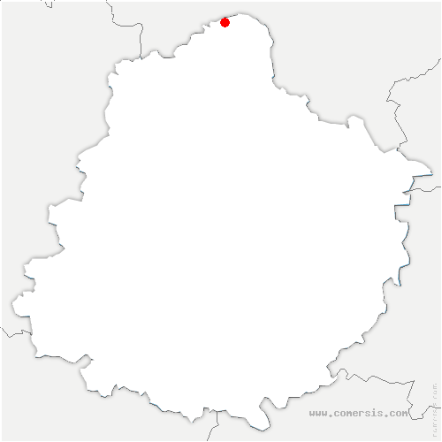 carte de localisation de Chassé