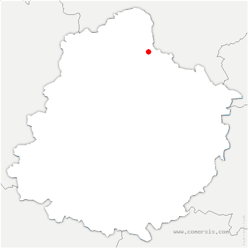 carte de localisation de Commerveil