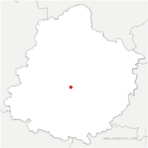 carte de localisation de Condé-sur-Sarthe