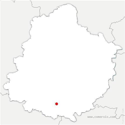 carte de localisation de Coulongé