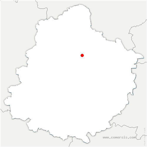 carte de localisation de Courcebœufs