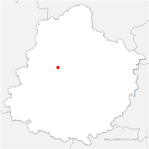 carte de localisation de Degré