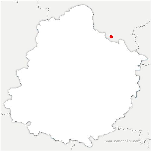 carte de localisation de Durtal