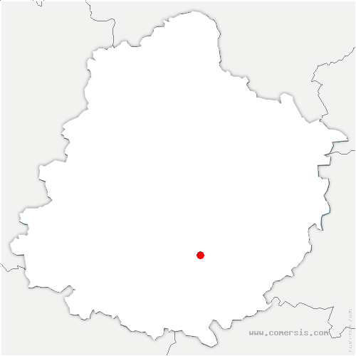 carte de localisation d'Écommoy