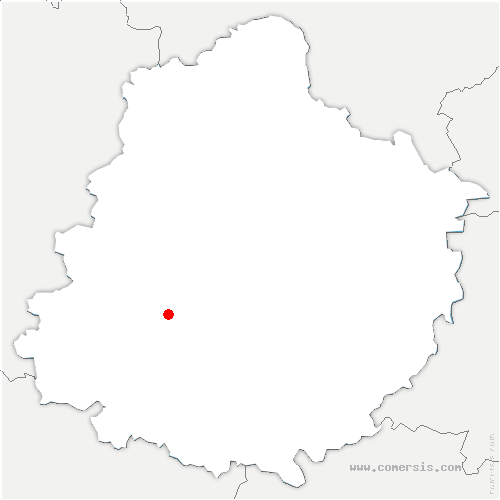 carte de localisation de Fercé-sur-Sarthe