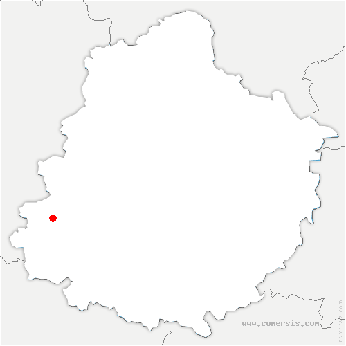 carte de localisation de Juigné-sur-Sarthe