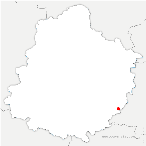 carte de localisation de Lavenay