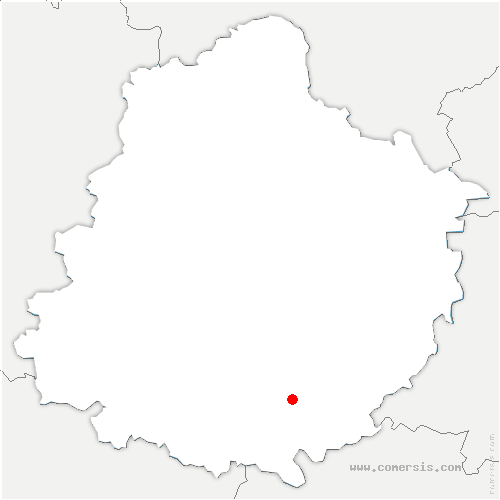 carte de localisation de Lavernat