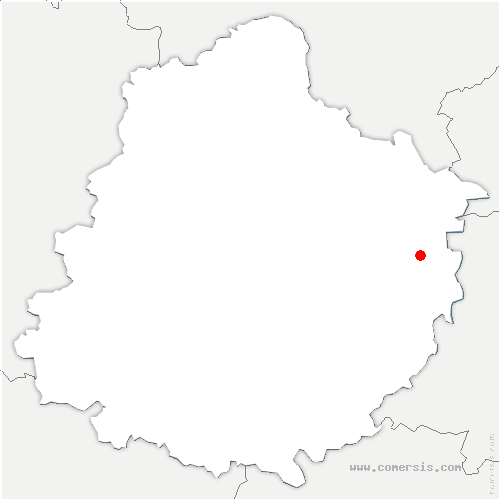 carte de localisation de Longny-les-Villages