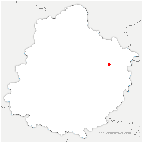 carte de localisation de Luart