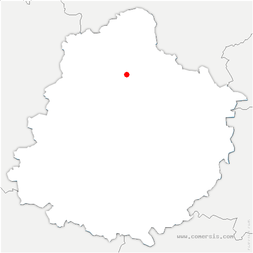 carte de localisation de Lucé-sous-Ballon