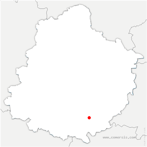 carte de localisation de Luceau