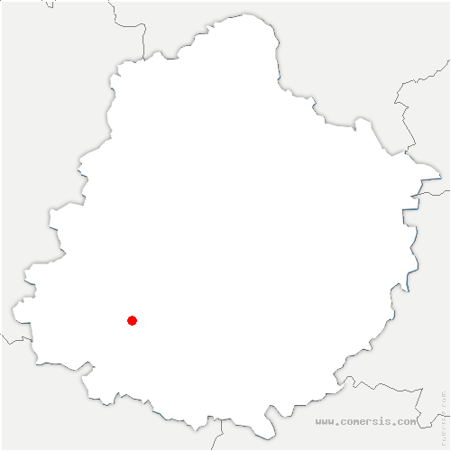carte de localisation de Malicorne-sur-Sarthe