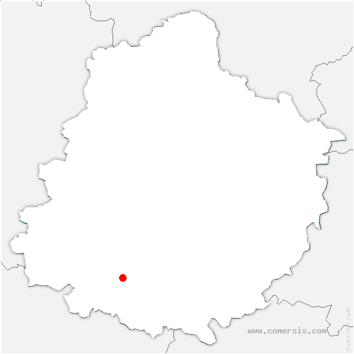 carte de localisation de Mareil-sur-Loir