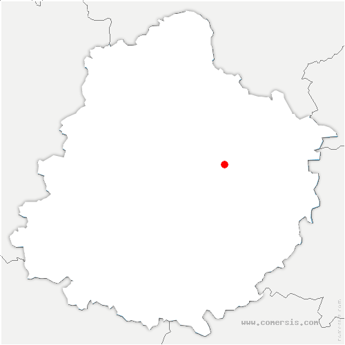 carte de localisation de Montchevrel