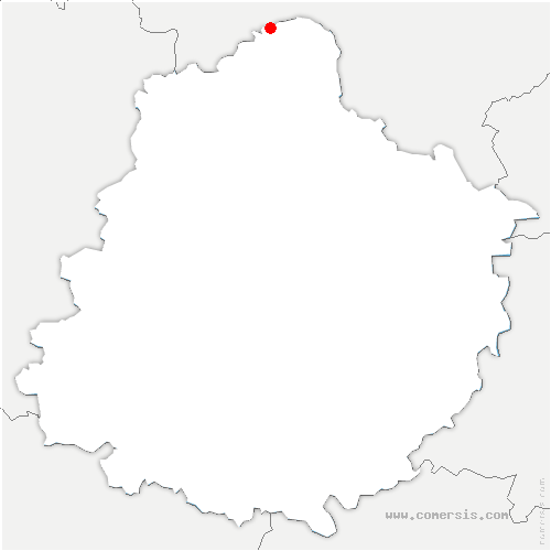 carte de localisation de Montigny