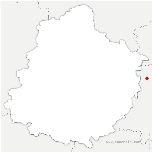 carte de localisation de Neuilly-sur-Eure
