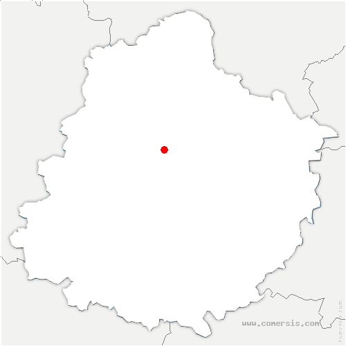 carte de localisation de Neuville-sur-Sarthe