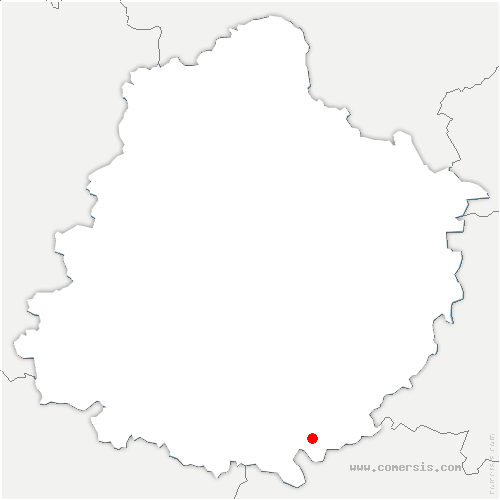 carte de localisation de Nogent-sur-Loir