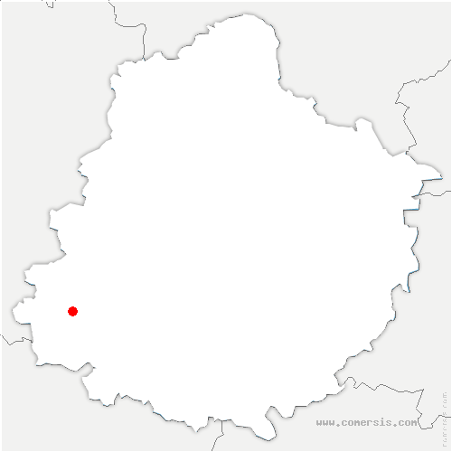 carte de localisation de Parcé-sur-Sarthe
