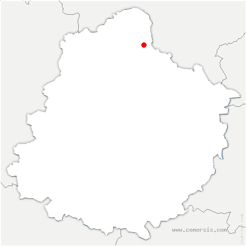 carte de localisation de Pizieux