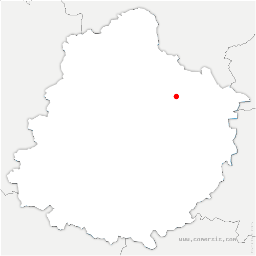 carte de localisation de Prévelles