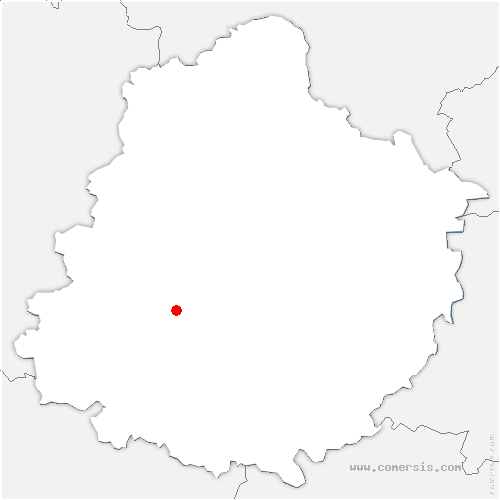 carte de localisation de Roézé-sur-Sarthe