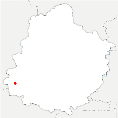 carte de localisation de Sablé-sur-Sarthe