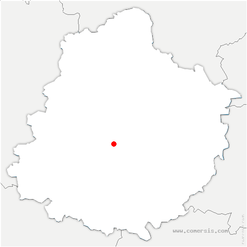 carte de localisation de Saint-Denis-sur-Sarthon