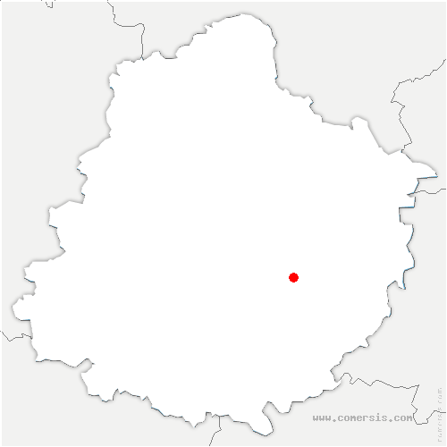 carte de localisation de Saint-Mars-de-Locquenay