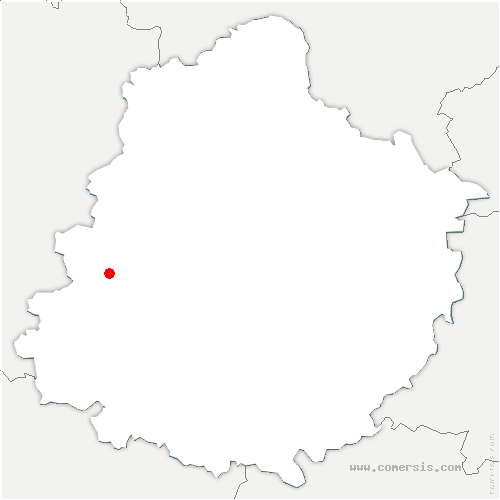 carte de localisation de Saint-Ouen-en-Champagne