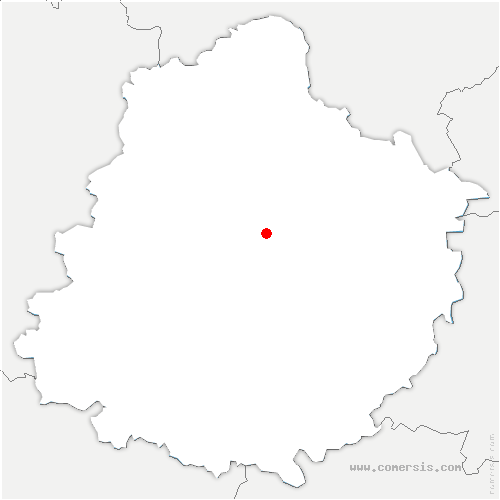 carte de localisation de Sargé-lès-le-Mans