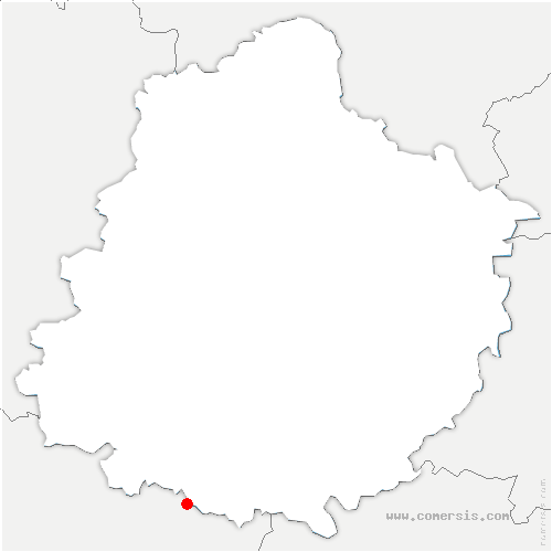 carte de localisation de Savigné-sous-le-Lude