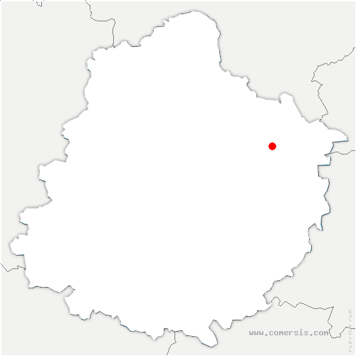 carte de localisation de Sceaux-sur-Huisne