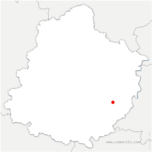 carte de localisation de Thorigné-en-Charnie