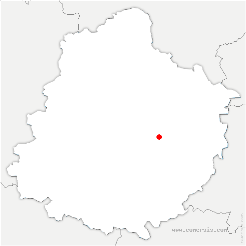 carte de localisation de Volnay