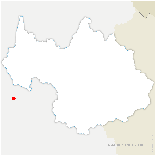 carte de localisation de Crempigny-Bonneguête