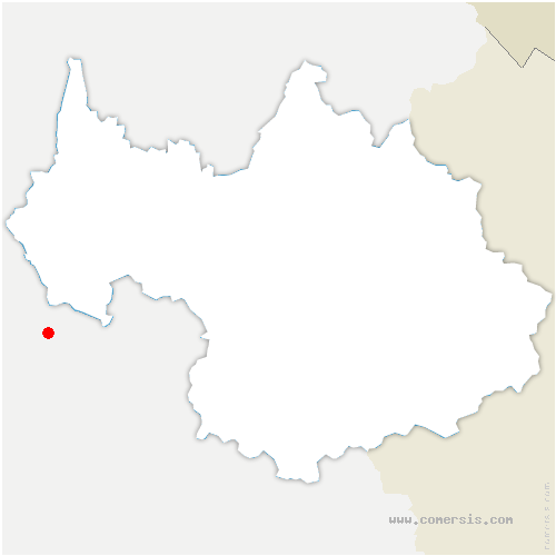 carte de localisation de Droisy