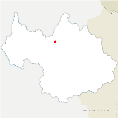 carte de localisation de Grignon