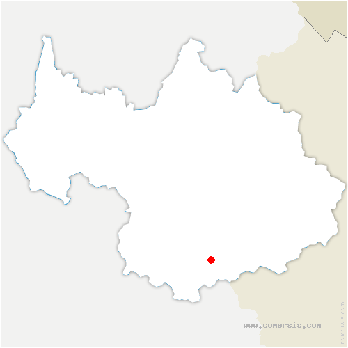 carte de localisation d'Innimond