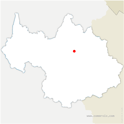 carte de localisation de Montgirod