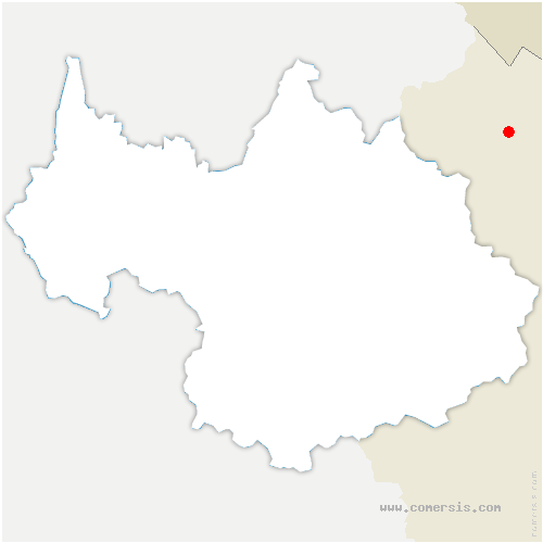 carte de localisation de Sauverny