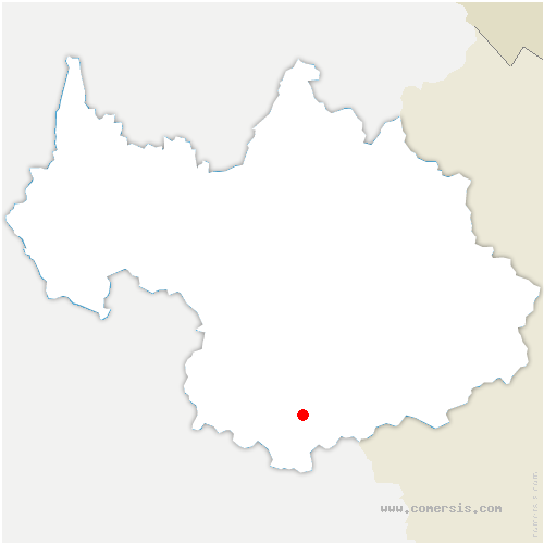 carte de localisation de Sinard