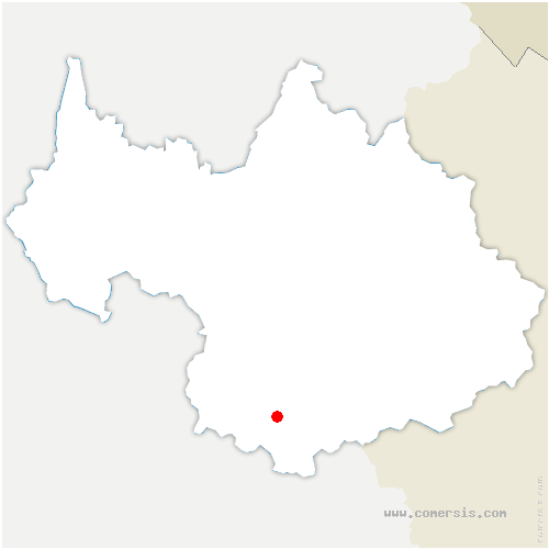 carte de localisation de Valloire